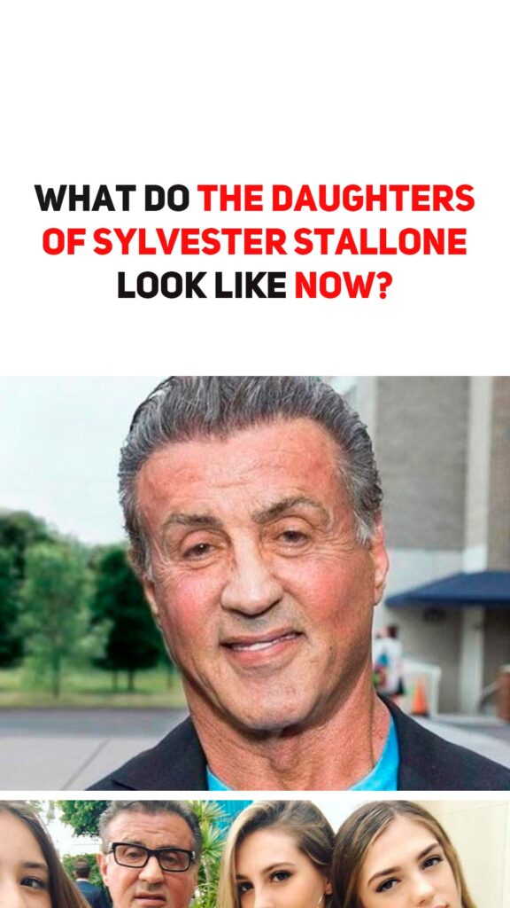 What does the popular actor Sylvester Stallone’s adult daughter look like?