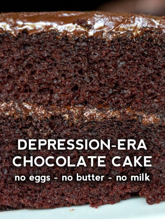 Depression-Era Chocolate Cake a.k.a. “Crazy Cake”