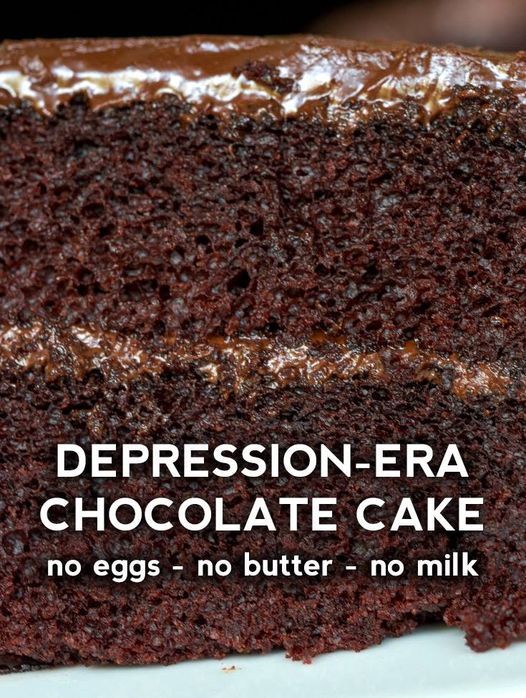 Depression-Era Chocolate Cake a.k.a. “Crazy Cake”